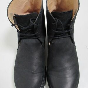 Paraboot Men's Lace Up Leather Boot Paratex Soles Black 7.5 US / 6.5 UK / 40 EU